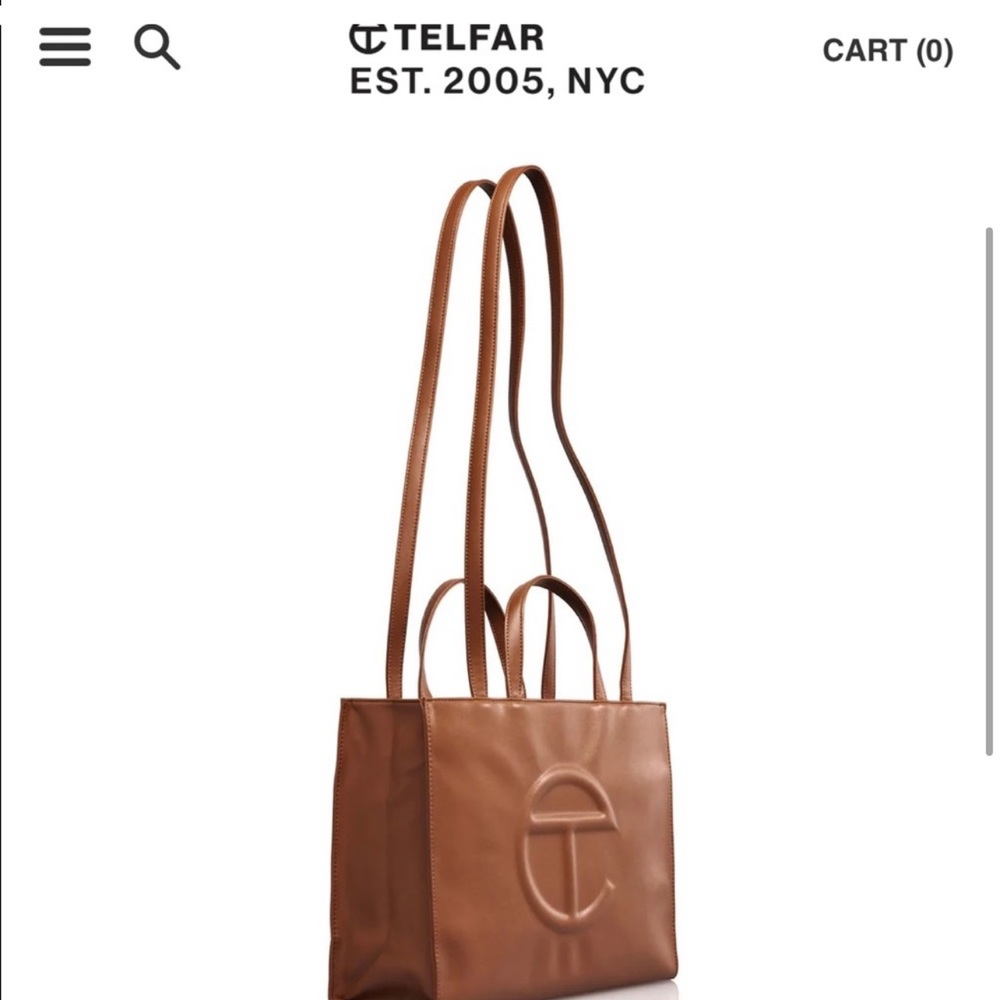 Telfar Medium Tan Bag